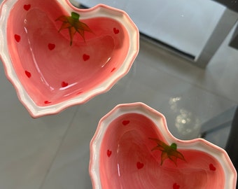 Strawberry Ceramic Bowl