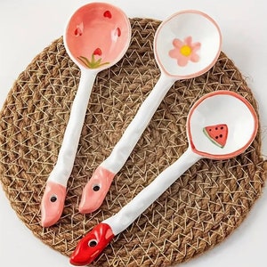 Ceramic Watercolour Spoon