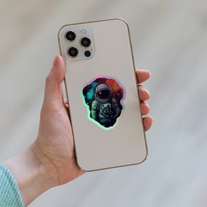 Holographic Astronaut&#39;s Gaze sticker