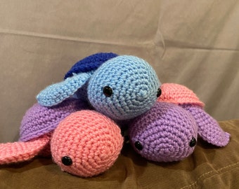 Crochet Turtle Plushies