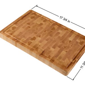 Maple End-grain cutting board 1.5 x 11.75 x 17.75 bild 9