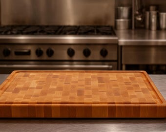 Extra Large Maple End-grain Cutting board 1.75 x 14 x 20