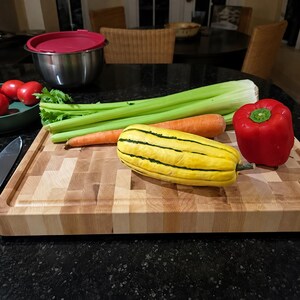 Maple End-grain cutting board 1.5 x 11.75 x 17.75
