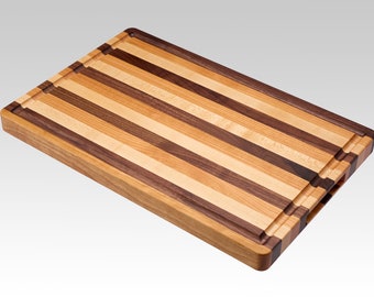 Creative Multi-specie edge grain butcher block