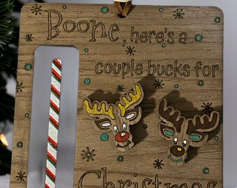 Money Christmas Ornament