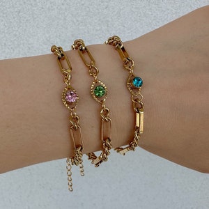 evil eye bracelet, layered bracelet, gold chain bracelet set, dainty bracelet gold, handmade bracelet, Greek jewelry, gold bracelet woman