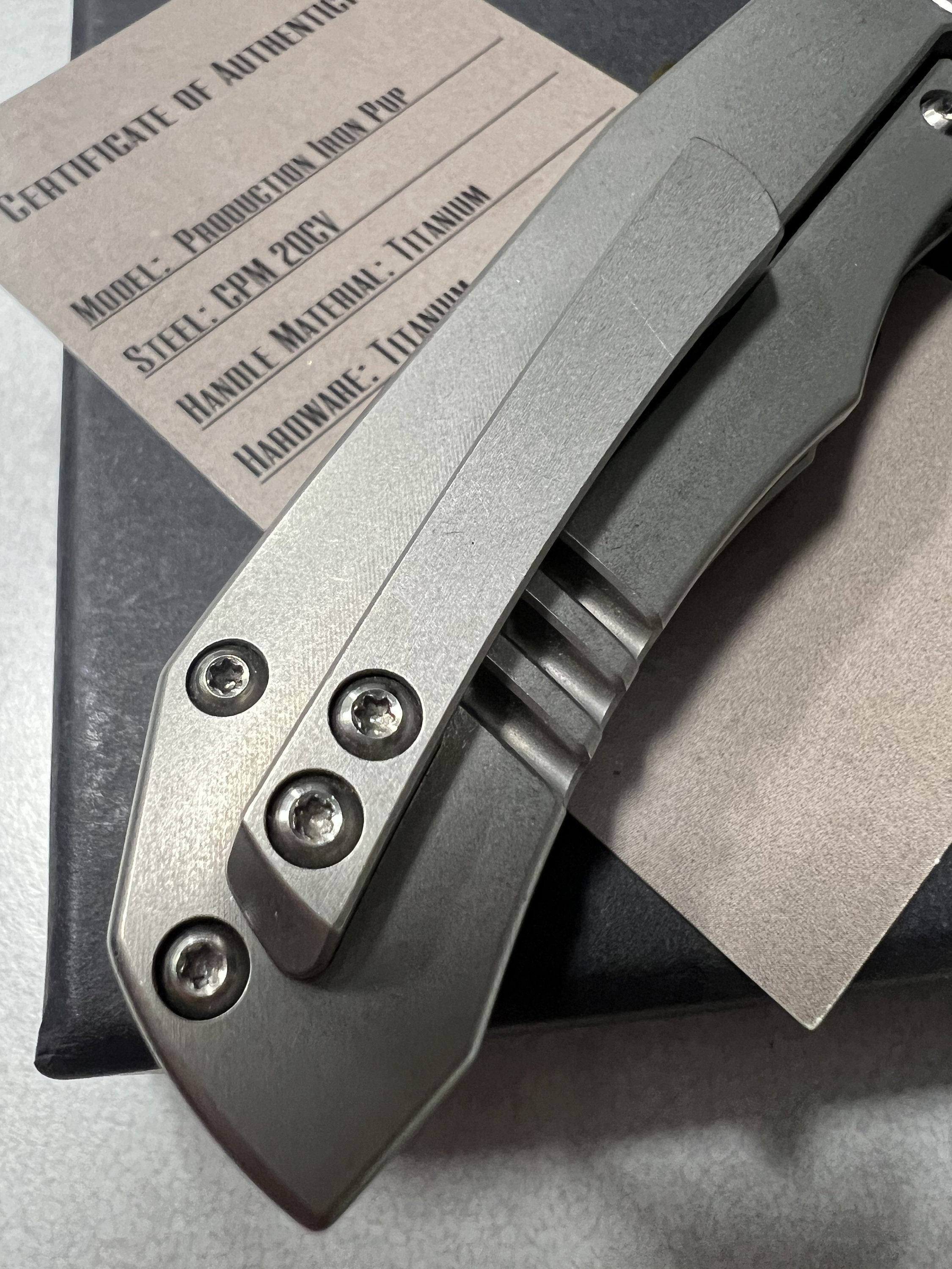 Berg Blades Iron Pup Knife Etsy