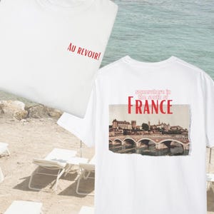 Cannes Retro travel shirt South of France tee preppy aesthetic old money vibes gift for friend