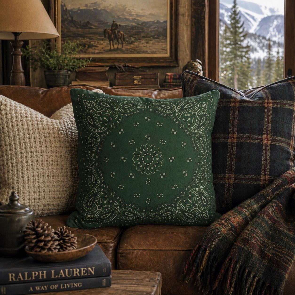 Ralph Lauren Paisley Pillow Cases - Etsy