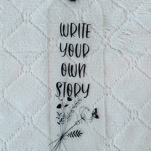 Clear Inspired Bookmark