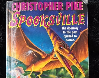 Vintage scholastisch boek Spooksville The Deadly Past door Christopher Pike 1996