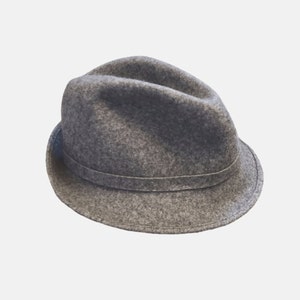 Vintage Pendleton ullhatt, fedorahatt i ull, fedorahatt