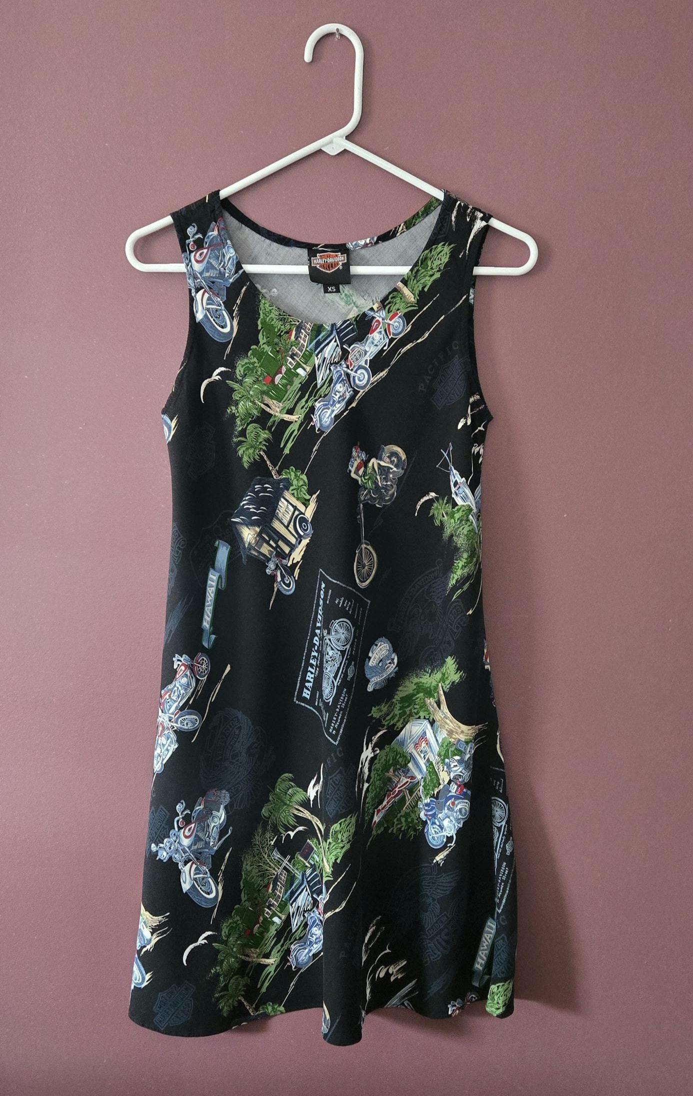 harley davidson beach dress Custom Bold Harley Davidson Dresses Beachwear - MartyRider