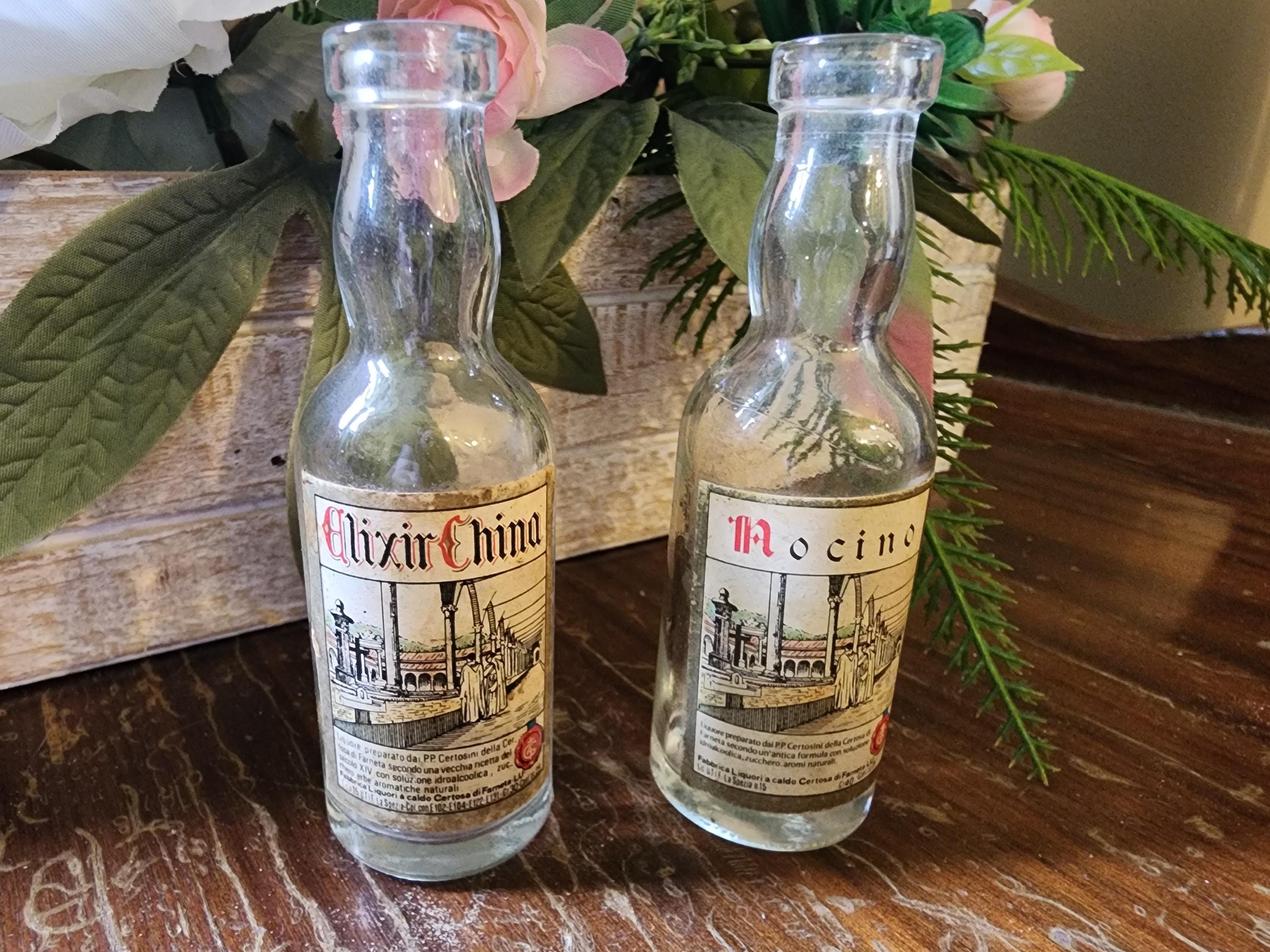 Vintage Miniature Liquor Bottles - Etsy