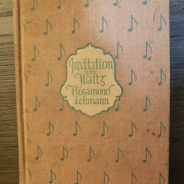 Invitation to the Waltz, by Rosamond Lehmann, 1932, First Edition Hardcover