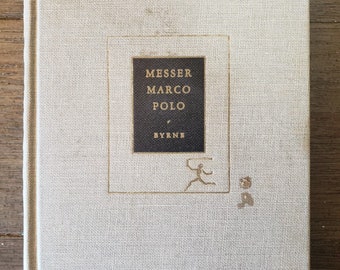 Modern Library Book Messer Marco Polo Donn Byrne 1921 Hardcover