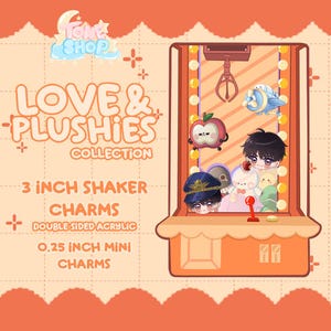 Muñecos de peluche Love & Plushies de 7,6 cm / Sylus, Caleb, Zayne, Rafayel, Xavier