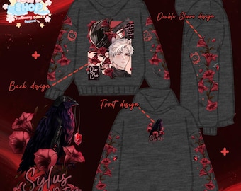 PREORDER Sylus Abyssal Datura Hoodies | Floracomic Collection: A LADS Manga Inspired Series