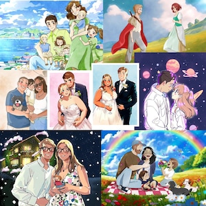 ghibli style commission, ghibli inspired art, hayao miyazaki art, studio ghibli custom, custom ghibli portrait, hand-drawn anime art, no ai anime, ai-free illustration, traditional anime style, spirited away style, my neighbor totoro art, princess mononoke artwork, howl’s moving castle fan art, ghibli aesthetic drawing, soft anime art, dreamy anime illustration, cozy anime commission, personalized ghibli art, watercolor anime portrait,