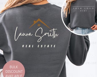 Business Logo Shirt, Custom Logo Sweatshirt, Small business sweatshirt, Business Logo Sweater, Custom School Logo Shirt,  Custom Brand Shirt