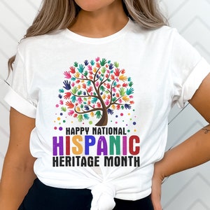 Unisex Hispanic Heritage Month T shirt, Spanish Latina Girl Gift, Teacher Hispanic Shirt, Latina Bilingual Teacher Tee, Mexican Latino Gift