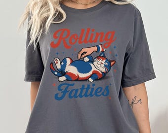 Patriotic Cat Shirt, Vintage 4th of July Tee, Funny American Cat Graphic Shirt, Independence Day Shirt, Retro USA Meme Tee, America 250 Tee