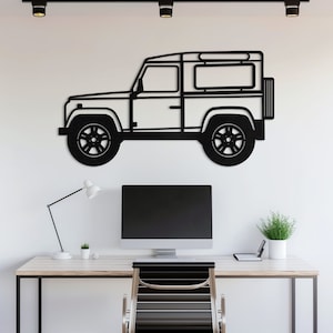 Metal Car Wall Art, Car Guy Gift, Car Sign, Automotive Wall Decor, Racing Car Art, Large Car Decor, Car Gift for Him, Garage Decor