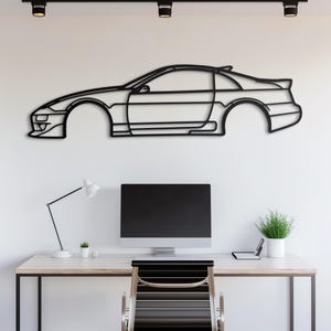 Metal Car Wall Art, Car Guy Gift, Car Sign, Automotive Wall Decor, Racing Car Art, Large Car Decor, Car Gift for Him