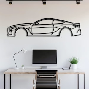 Metal Car Wall Art, Car Guy Gift, Car Sign, Automotive Wall Decor, Racing Car Art, Large Car Decor, Car Gift for Him, Gift for Dad