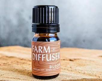 Bloom Essential Oil Blend | Sweet Orange, Geranium Aromatherapy