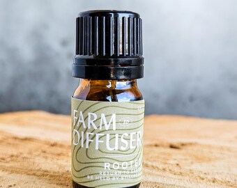 Mezcla de aceites esenciales enraizados: cedro, enebro e incienso (5 ml)