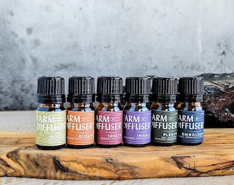 Essential Oil Diffuser Blends | Farm-Grown Aromatherapy Oils, Full Set