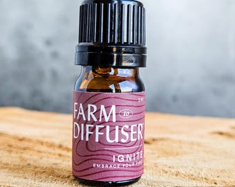 Ignite Essential Oil Blend | Jasmine, Ylang Ylang, Patchouli (5ml)