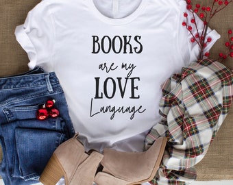 Los libros son mi lenguaje de amor SVG descarga digital instantánea
