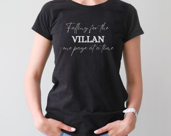 Falling For The Villan One Page At A Time SVG Instant Digital Download