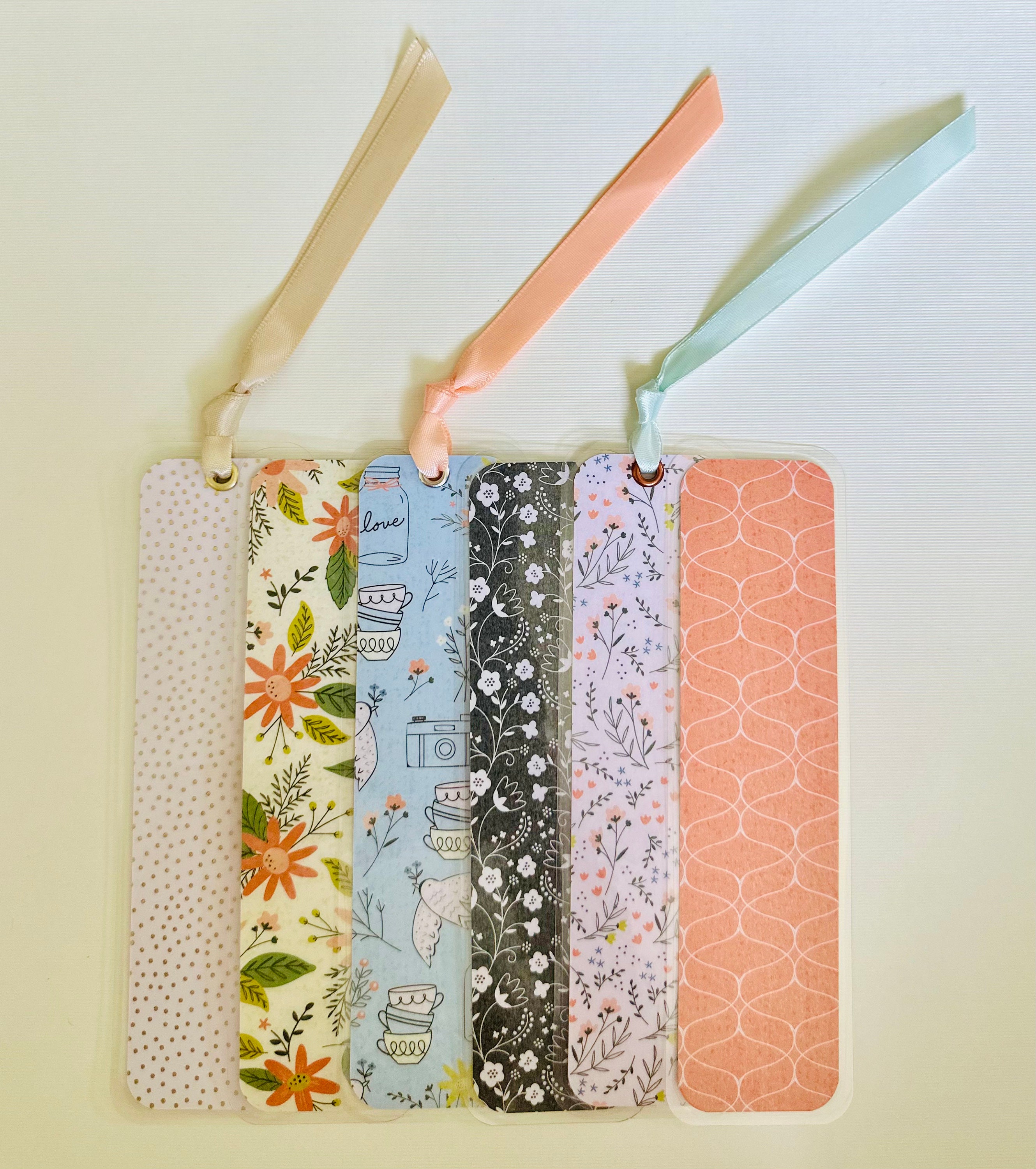 Fun Pattern For Bookmarks Floral Fun Bookmark Collection - Etsy