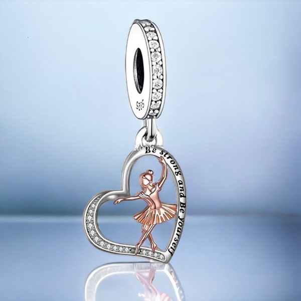 Pandora Ballet Charm Etsy