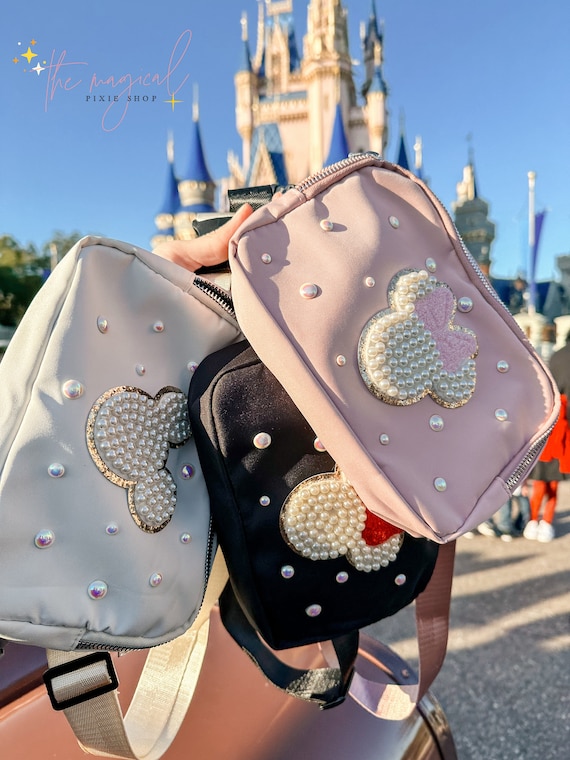 Mouse Ivory Crossbody Pearl Bag Theme Park Fanny Pack Canada