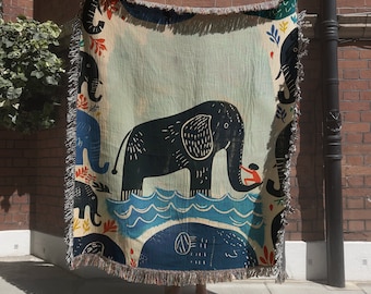 Woven Blanket Mockup Canva Woven Throw Blanket Mockup Jacquard Fringed Woven Blanket Mockup Photoshop Heirloom Woven Blanket Mockup