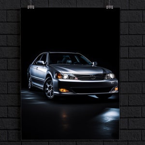 1996-2002 Silver Toyota Camry | Black Studio Glamour Image | Everyday Cars in Luxury Images | Phone screen background
