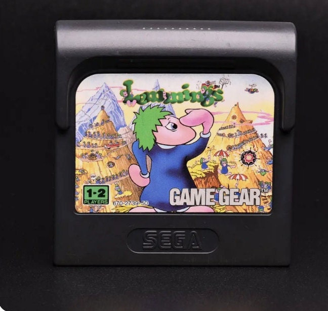 Lemmings 2 - The Tribes - SEGA Game Gear Games