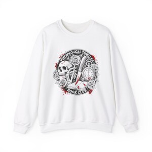 Psychological Thriller Book Club Unisex Heavy Blend™ Crewneck Sweatshirt book lover gift, bookish, bookworm, bibliophile, reading gift