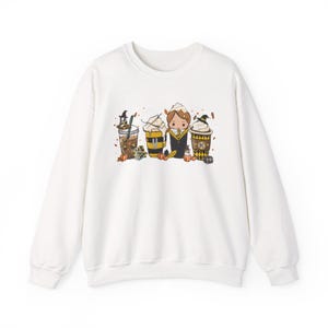 Huffle Coffee Cute  Unisex Heavy Blend™ Crewneck Sweatshirt