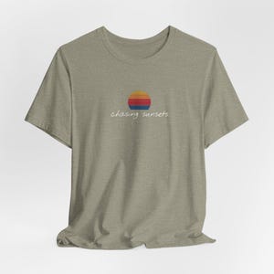 Chasing Sunsets Unisex Jersey Short Sleeve Tee