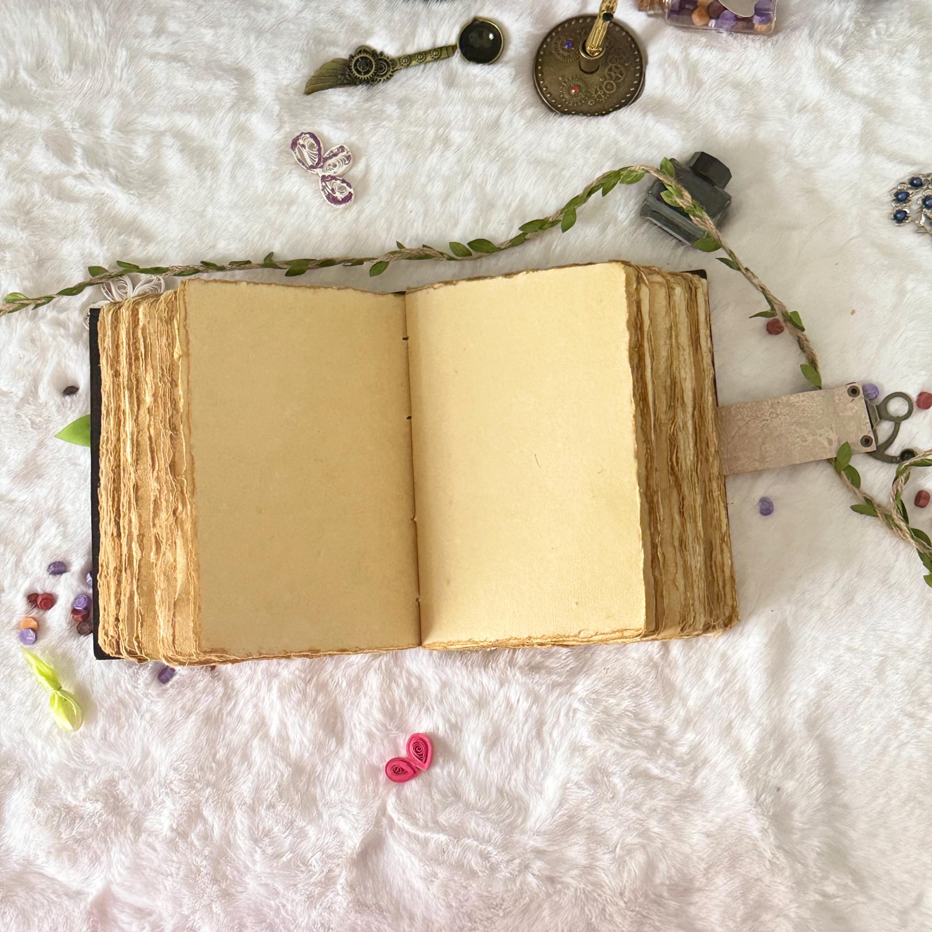 Fox Leather Journal - 400 Page Handmade Notebook Refillable
