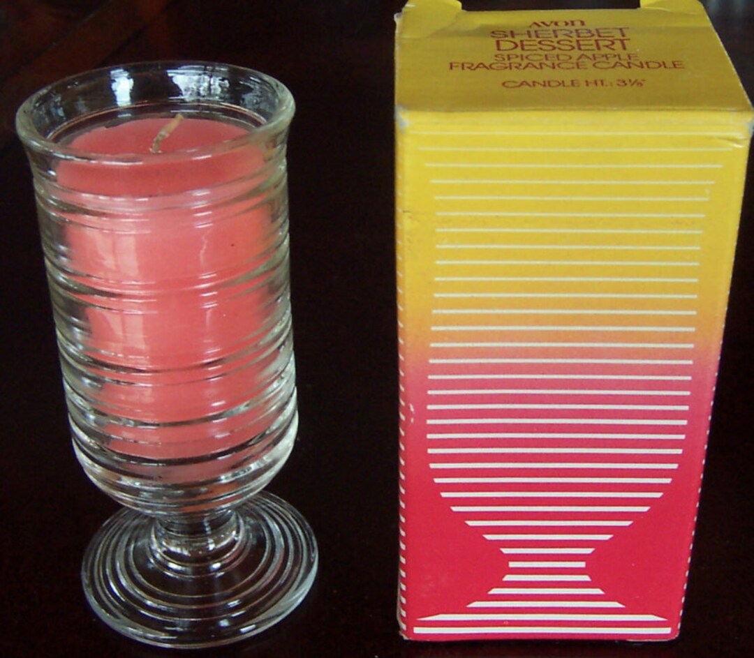 Vintage 1980 Avon sherbet Dessert Glass With Etsy