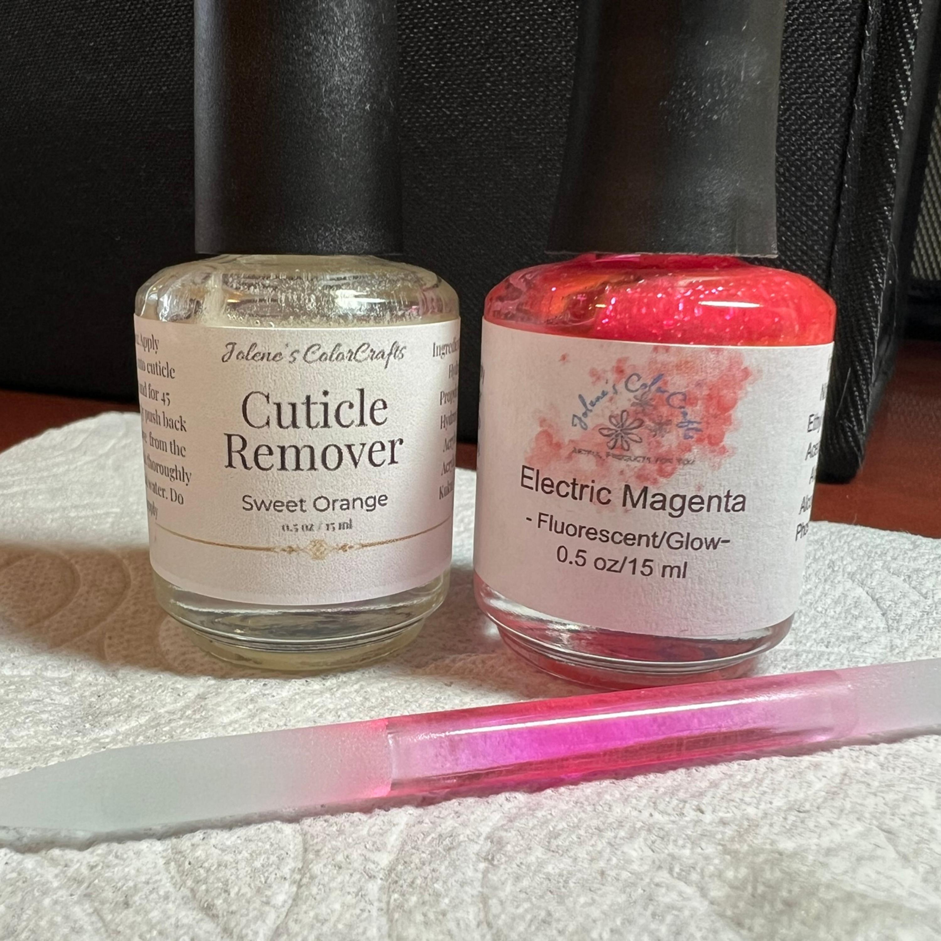 Cuticle Remover Nail Care Essential Oil Kukui Oil Softens Cuticles Easy ...