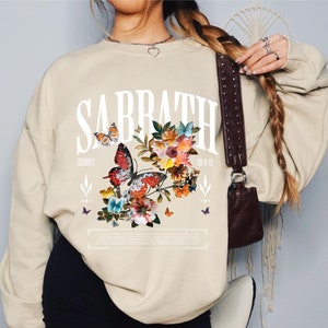 Religious Sabbath Unisex Sweatshirt, Christian Jewish Crewneck Jumper, Spiritual Gift, Holiday Apparel, Sabbath Day Top
