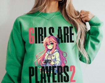 Gamer Girl Sweatshirt, Girls Video Game Sweatshirt, Gifts for gamer girls, PC Gamer Girl, Gamer Girl Gift, Gamer Sister or Niece