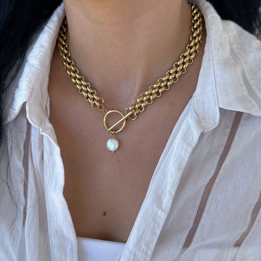 Leala Chunky Chain Necklace